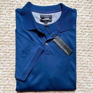 NEW Banana Republic Luxury Touch Polo